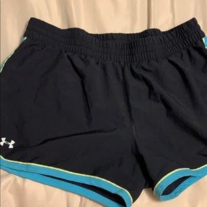Under Armor black athletic shorts